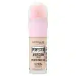 کرم پودر 4 در 1 سر اسفنجی میبلین Maybelline مدل Instant Age Rewind Perfector 4-In-1 Glow Makeup کد 00 رنگ Fair Light
