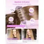 برس صاف‌ کننده مو با فناوری بخار شیگلم Sheglam مدل Hydra Shot Steam Straightening Brush Pro - Image 7