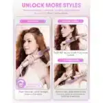 برس صاف‌ کننده مو با فناوری بخار شیگلم Sheglam مدل Hydra Shot Steam Straightening Brush Pro - Image 9