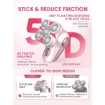 ماشین اصلاح چندکاره شیگلم Sheglam مدل Smooth Moves 5D Flash Electric Shaver - Image 4