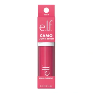 رژگونه مایع الف elf مدل Camo Liquid Blush رنگ Comin’ In Hot Pink