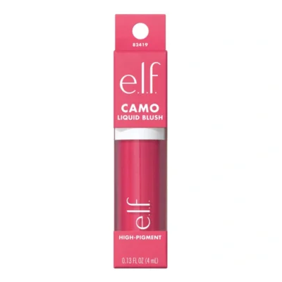 رژگونه مایع الف elf مدل Camo Liquid Blush رنگ Comin’ In Hot Pink