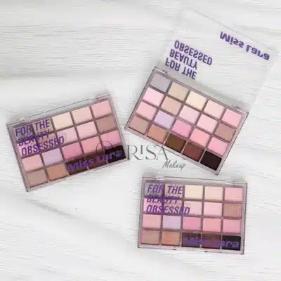 پالت سایه 20 رنگ میس لارا Miss Lara مدل For The Beauty Obsessed
