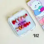 پک 12 عددی ناخن مصنوعی مربعی YY Kiss - Image 13