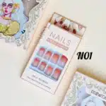 پک 12 عددی ناخن مصنوعی مربعی مدل Nails - Image 2