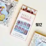 پک 12 عددی ناخن مصنوعی مربعی مدل Nails - Image 13
