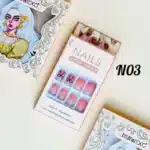 پک 12 عددی ناخن مصنوعی مربعی مدل Nails - Image 4