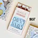 پک 12 عددی ناخن مصنوعی مربعی مدل Nails - Image 8