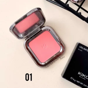 رژگونه پودری کیکو KIKO MILANO مدل Unlimited Blush Powder کد 01 (های کپی)