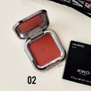 رژگونه پودری کیکو KIKO MILANO مدل Unlimited Blush Powder کد 02 (های کپی)