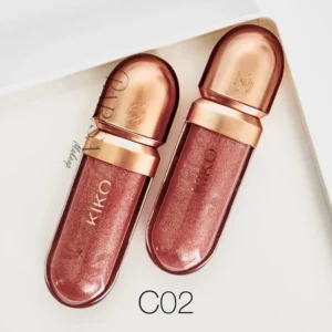 لیپ گلاس سه بعدی کیکو KIKO Milano مدل Golden Oasis کد C02 (های کپی)