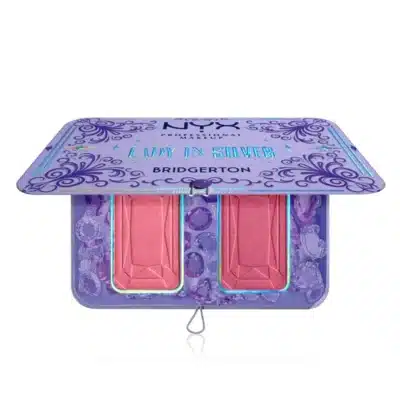 پالت رژگونه دو رنگ نیکس NYX کالکشن Bridgerton رنگ Lady In Silver