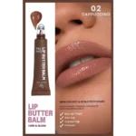 بالم لب کره ای گلدن رز Golden Rose مدل Lip Butter Balm کد 02 رنگ Cappuccino - Image 2