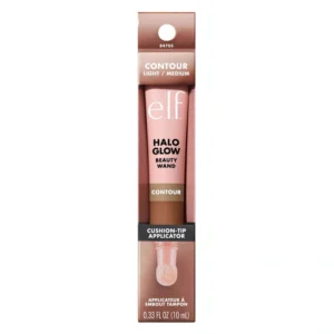کانتور مایع سراسفنجی الف elf مدل Halo Glow Contour Beauty Wand رنگ Light Medium