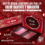 پالت رژگونه دو رنگ نیکس NYX کالکشن Bridgerton رنگ The Queen - Image 7