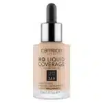 کرم پودر مات کاتریس Catrice مدل HD Liquid Coverage Foundation کد 030 رنگ Sand Beige - Image 2