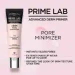 پرایمر کوچک کننده منافذ لورآل Loreal مدل Prime Lab 24H Pore Minimizer - Image 2
