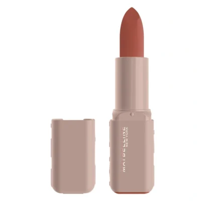 رژلب جامد مات میبلین Maybelline مدل Moisturizing Serum Lipstick کد 08 رنگ Scuse Me