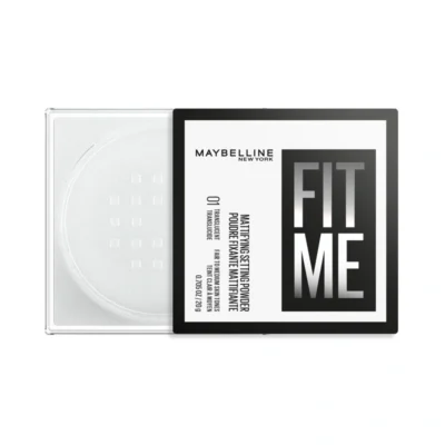 پودر فیکس مات کننده میبلین Maybelline مدل Fit Me 16H Shine Control کد 01 رنگ Translucent