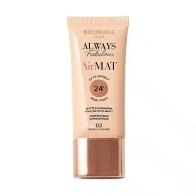 کرم پودر مات بورژوآ Bourjois مدل Always Fabulous Air Mat Up to 24h Wear Foundation کد 02 رنگ Vanilla