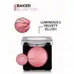 رژگونه فلورمار flormar مدل Baked Blush-On کد 040 رنگ Shimmer Pink - Image 3