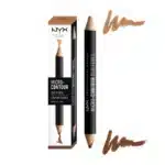 مداد کانتور دوطرفه نیکس NYX مدل Micro-Contour Duo Pencil کد 04 رنگ Deep