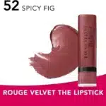 رژلب جامد مخملی بورژوآ Bourjois مدل Rouge Velvet The Lipstick کد 52 - Image 3