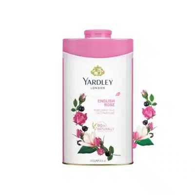 پودر خوشبو کننده عطری بدن یاردلی Yardley مدل Perfumed Talc رایحه رز انگلیسی English Rose(250 گرم)