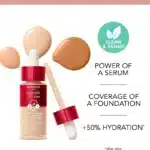 سرم کرم پودر آبرسان بورژوآ Bourjois مدل Healthy Mix Serum Foundation کد 51W رنگ Light Vanilla - تصویر 5