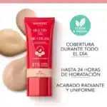 بی بی کرم ویتامینه بورژوآ Bourjois مدل Healthy Mix Clean & Vegan BB Cream کد 01 رنگ Ivory - تصویر 4