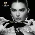 ریمل حجم دهنده لورآل Loreal مدل Voluminous Panorama Washable Mascara رنگ All Night Black - Image 5