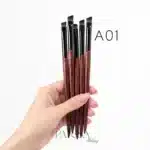 براش آرایش چشم تک مدل سرکج کد A01