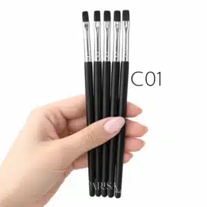براش آرایش چشم تک مدل سر تخت کد C01