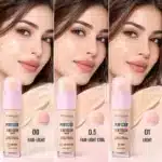 کرم پودر 4 در 1 سر اسفنجی میبلین Maybelline مدل Instant Age Rewind Perfector 4-In-1 Glow Makeup کد 01 رنگ Light - تصویر 2