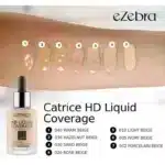 کرم پودر مات کاتریس Catrice مدل HD Liquid Coverage Foundation کد 036 رنگ Hazelnut Beige - Image 4