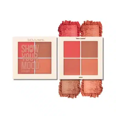 پالت رژگونه 4 رنگ پاستل PASTEL مدل Show Your Mood رنگ Dreamy کد 442