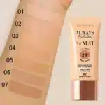 کرم پودر مات بورژوآ Bourjois مدل Always Fabulous Air Mat Up to 24h Wear Foundation کد 02 رنگ Vanilla - تصویر 2