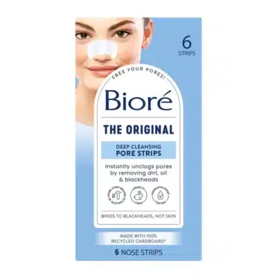پک 6 عددی پچ ضد جوش سرسیاه بینی بیوره Biore مدل The Original Pore Strips