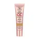 سی سی کرم SPF 50 اصلاح کننده رنگ پوست گلدن رز Golden Rose مدل CC Cream Skin Perfector Light Foundation کد 104 رنگ Warm Honey