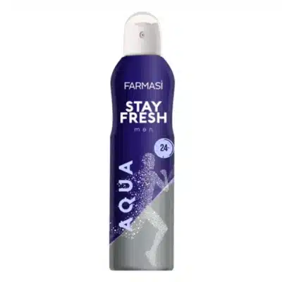 اسپری خوشبو کننده بدن فارماسی Farmasi مدل Stay Fresh 24H رایحه Aqua (150 میل)