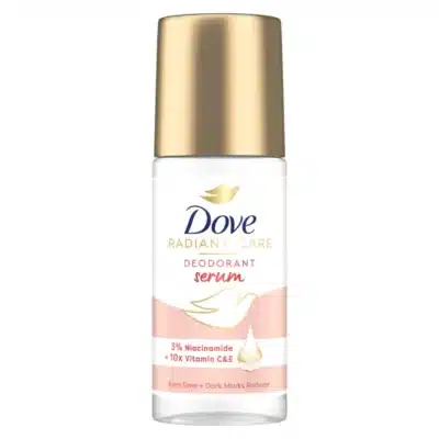 دئودورانت سرم رولی ضدتعریق داو Dove Radiant + Care Deodorant Serum مدل Niacinamide 3% + 10X Vit C&E