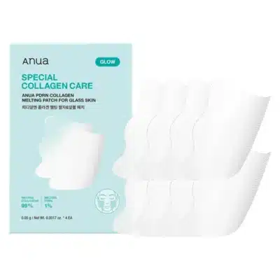پک 4 عددی پچ کلاژن و PDRN حل‌ شونده آنوا Anua مدل PDRN Collagen Melting Patch