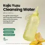 میسلار واتر روشن‌ کننده اکسیس وای AXIS-Y حاوی کوجیک اسید و عصاره یوزو مدل Kojic Yuzu Cleansing Water (250 میل) - تصویر 4