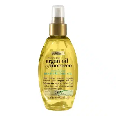 اسپری روغن آرگان مراکشی احیا کننده مو OGX مدل Renewing Argan Oil of Morocco Weightless Dry Oil Mist (118 میل)