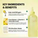میسلار واتر روشن‌ کننده اکسیس وای AXIS-Y حاوی کوجیک اسید و عصاره یوزو مدل Kojic Yuzu Cleansing Water (250 میل) - تصویر 7