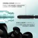 ریمل حجم‌ دهنده و بلند کننده ضدآب لورآل Loreal مدل Paradise Big Deal Waterproof Mascara - تصویر 2