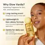 میست خوشبو کننده مو و بدن مدی کیوب Medicube با رایحه وانیل و پسته مدل Glow Vanilla Hair Body Fragrance Mist (250 میل) - تصویر 2