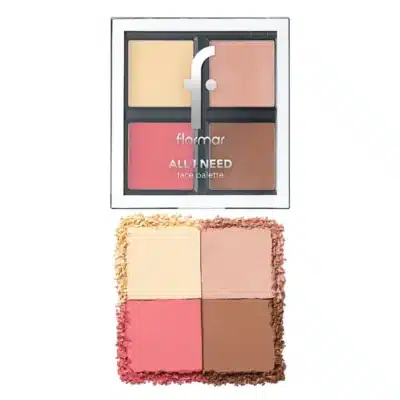 پالت آرایش صورت ۴ کاره فلورمار Flormar مدل All I Need Face Palette
