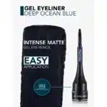 خط چشم ژلی سرمه ای فلورمار Flormar مدل Gel Eyeliner کد 002 رنگ Deep Ocean Blue - تصویر 3