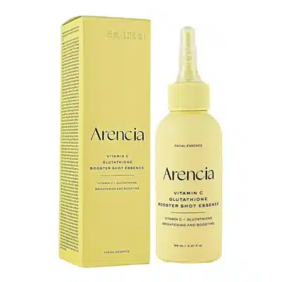 بوستر شات روشن‌ کننده و ضدلک ویتامین سی و گلوتاتیون آرنسیا Arencia مدل Vitamin C Glutathione Booster Shot Essence (95 میل)